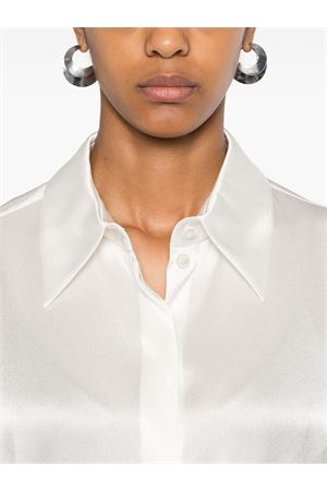 Camicia in misto seta bianco ALBERTA FERRETTI | A020251190002